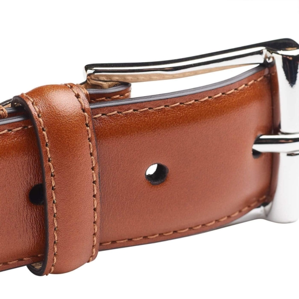 Crockett & Jones Bälte -Tan Calf - Bild 2
