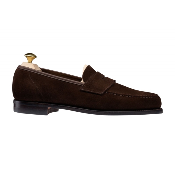 Crockett & Jones Harvard 2 - Dark Brown Suede - Bild 3