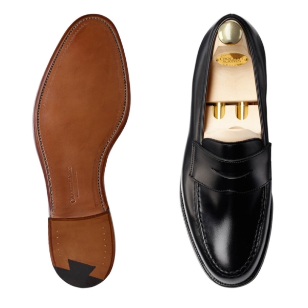 Crockett & Jones Boston – Black Cavalry Calf - Bild 2