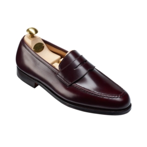 Crockett & Jones Boston – Burgundy Cavalry Calf