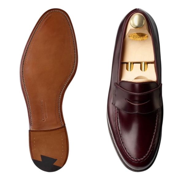 Crockett & Jones Boston – Burgundy Cavalry Calf - Bild 2
