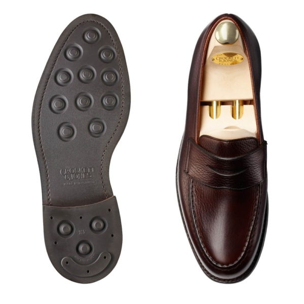 Crockett & Jones Boston – Dark Brown Country Calf - Bild 2