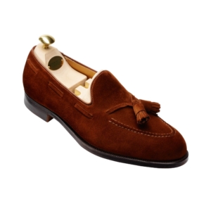 Crockett & Jones Cavendish - Polo Brown Calf Suede