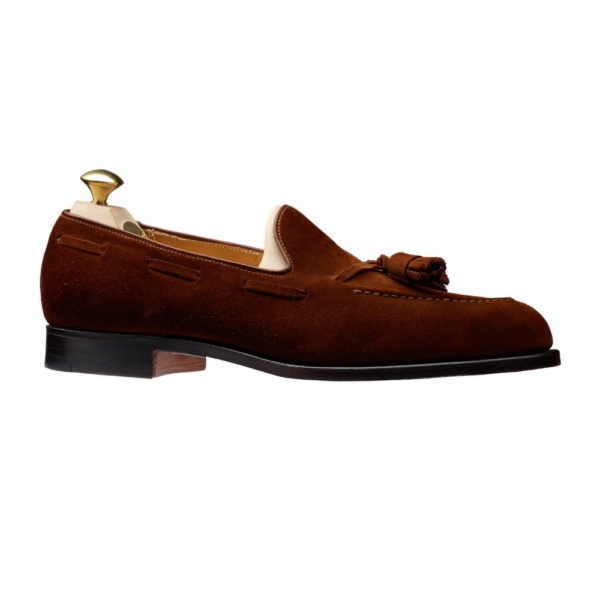 Crockett & Jones Cavendish - Polo Brown Calf Suede - Bild 3