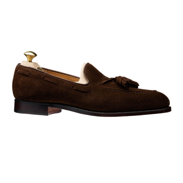 Crockett & Jones Cavendish - Dark Brown Calf Suede - Bild 3