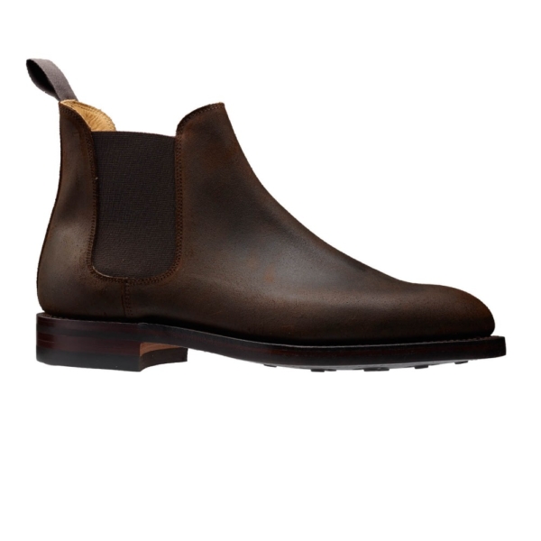 Crockett & Jones Chelsea 5 – Dark Brown Rough-Out Suede - Bild 3