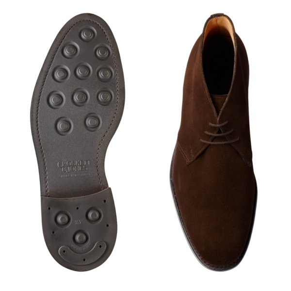 Crockett & Jones Chiltern – Dark Brown Suede - Bild 2