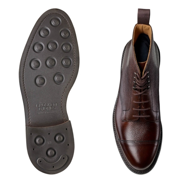 Crockett & Jones Coniston – Dark Brown Scotch Grain - Bild 2