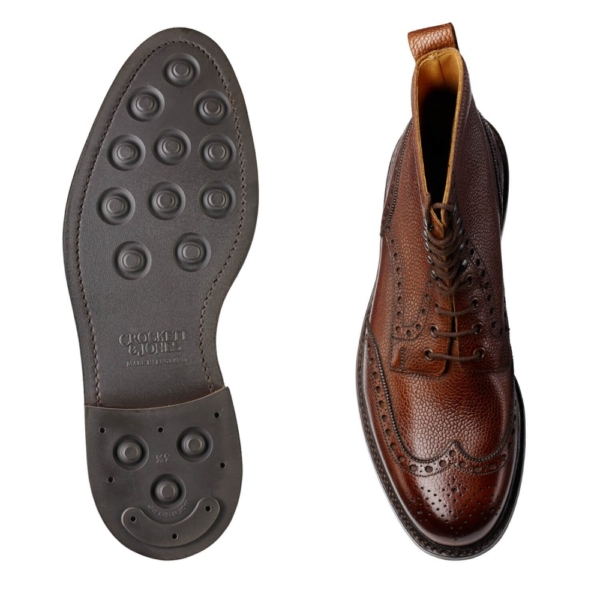Crockett & Jones Islay - Dark Brown Grain - Bild 3