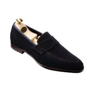 Crockett & Jones Teign - Navy Suede