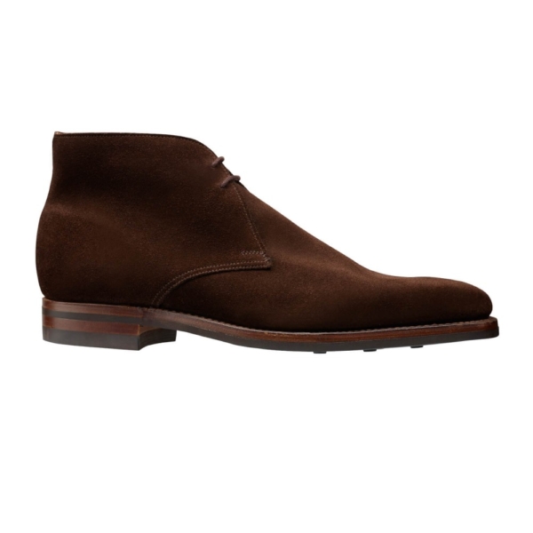 Crockett & Jones Tetbury - Dark Brown Suede - Bild 3