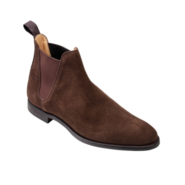 Crockett & Jones Chelsea 8 – Dark Brown Suede