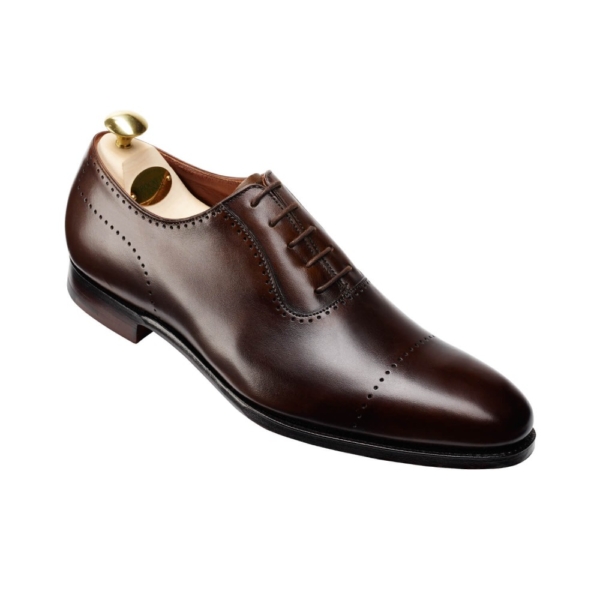Crockett & Jones Courtenay - Dark Brown Antique Calf
