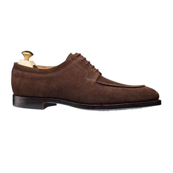 Crockett & Jones Hardwick - Dark Brown Suede - Bild 3