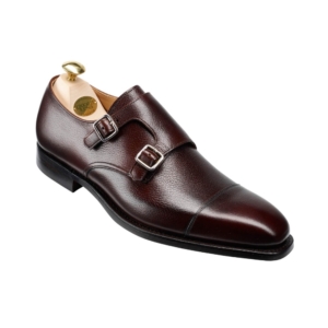 Crockett & Jones Lowndes - Dark Brown Pebble Grain