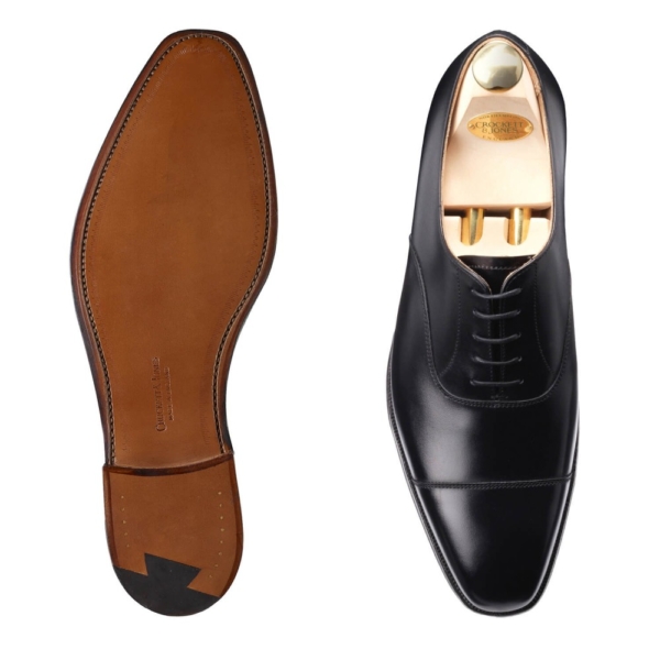 Crockett & Jones Hallam - Black Calf City Sole - Bild 2