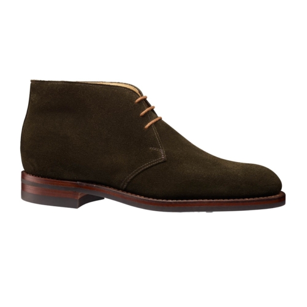 Crockett & Jones Chiltern – Earth Green Suede - Bild 3