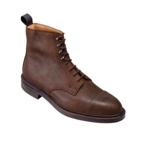 Crockett & Jones Coniston – Dark Brown Rough-out-Suede