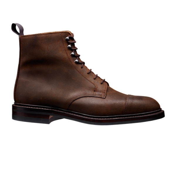 Crockett & Jones Coniston – Dark Brown Rough-out-Suede - Bild 3