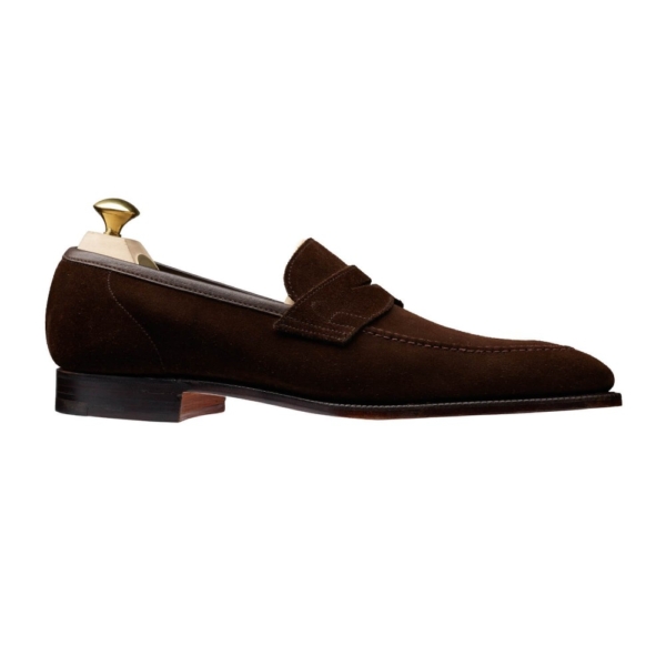Crockett & Jones Teign - Dark Brown Suede - Image 3