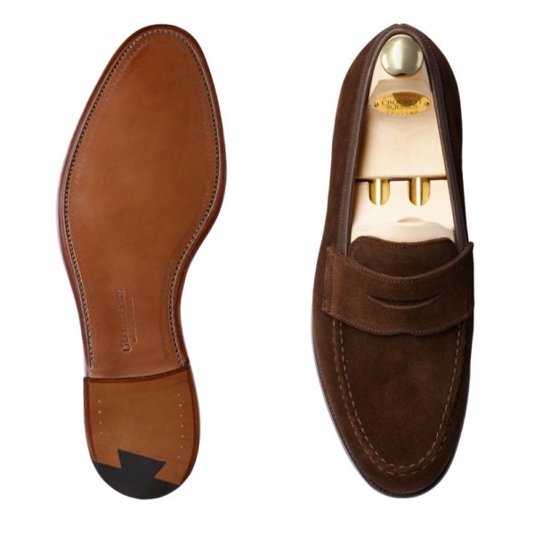 Crockett & Jones Boston – Dark Brown Suede - Bild 2