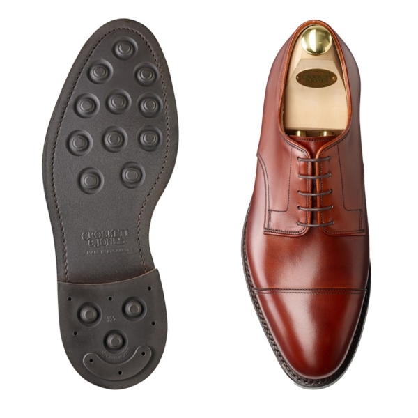 Crockett & Jones Bradford – Chestnut Burnished Calf - Bild 2