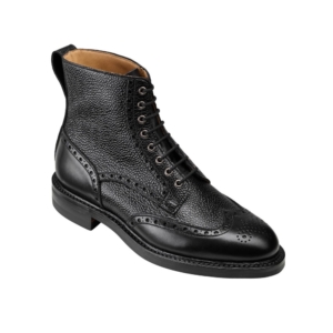 Crockett & Jones Grace 2 - Black Calf & Grain