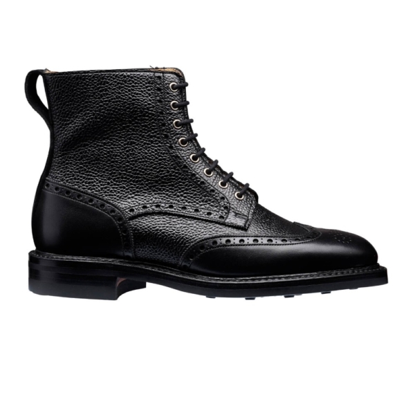 Crockett & Jones Grace 2 - Black Calf & Grain - Bild 3