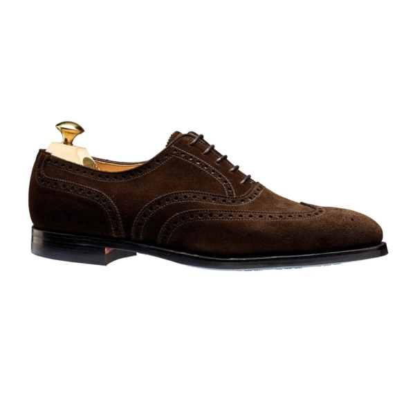 Crockett & Jones Westgate 2 – Dark Brown Calf Suede - Bild 3