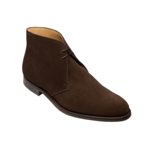 Crockett & Jones Upton – Dark Oak Suede