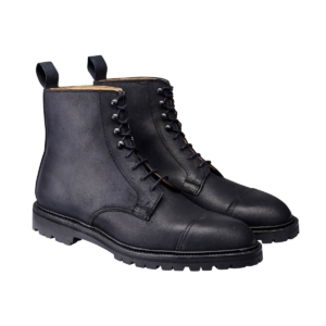 Crockett & Jones Coniston – Black Rough-out-Suede