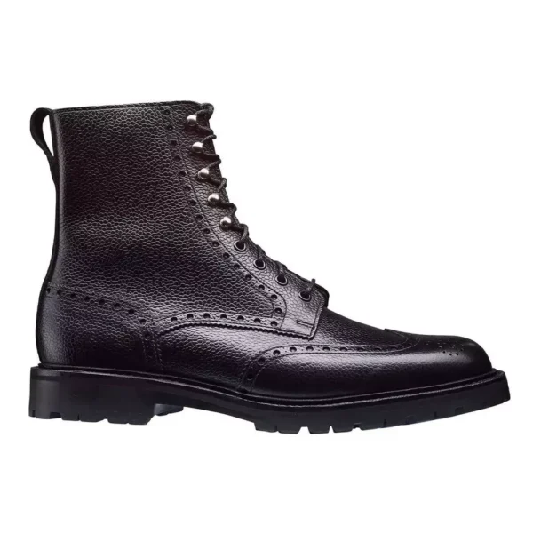 Crockett & Jones Islay - Black Scotch Grain - Bild 3