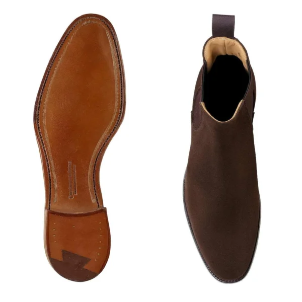 Crockett & Jones Bonnie - Dark Brown Suede - Bild 2