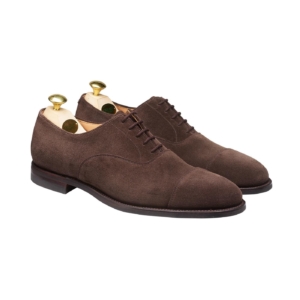 Crockett & Jones Connaught 2 – Dark Oak Suede City Sole