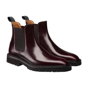 Crockett & Jones Poppy - Burgundy Cavalry Calf