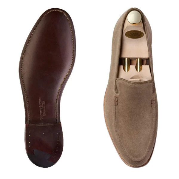 Crockett & Jones Salcombe - Khaki Suede - Bild 2
