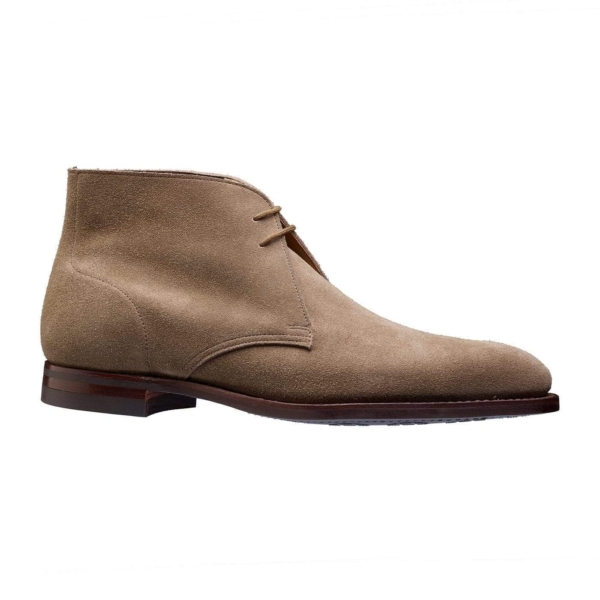 Crockett & Jones Sulgrave – Khaki Suede City Sole - Bild 3
