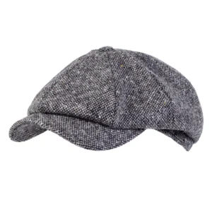 Wigéns Newsboy Classic Cap - Magee Dark Grey
