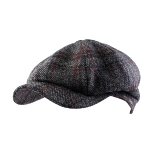 Wigéns Newsboy Classic Cap - Morgado Dark Grey