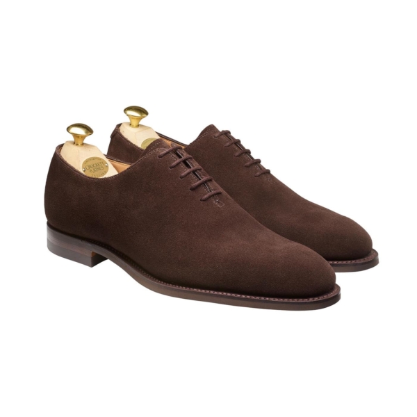 Crockett & Jones Goodwood – Dark Oak Suede