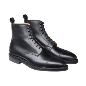 Crockett & Jones Argyll – Black Wax Calf