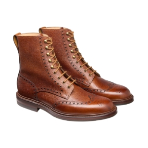 Crockett & Jones Islay - Tan Scotch Grain