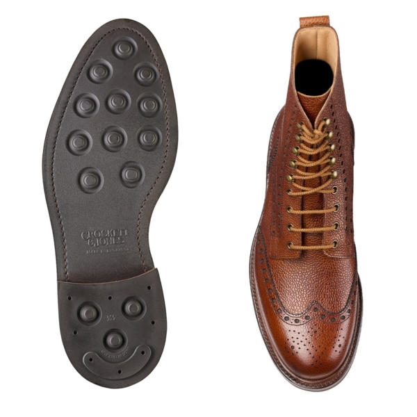 Crockett & Jones Islay - Tan Scotch Grain - Image 2