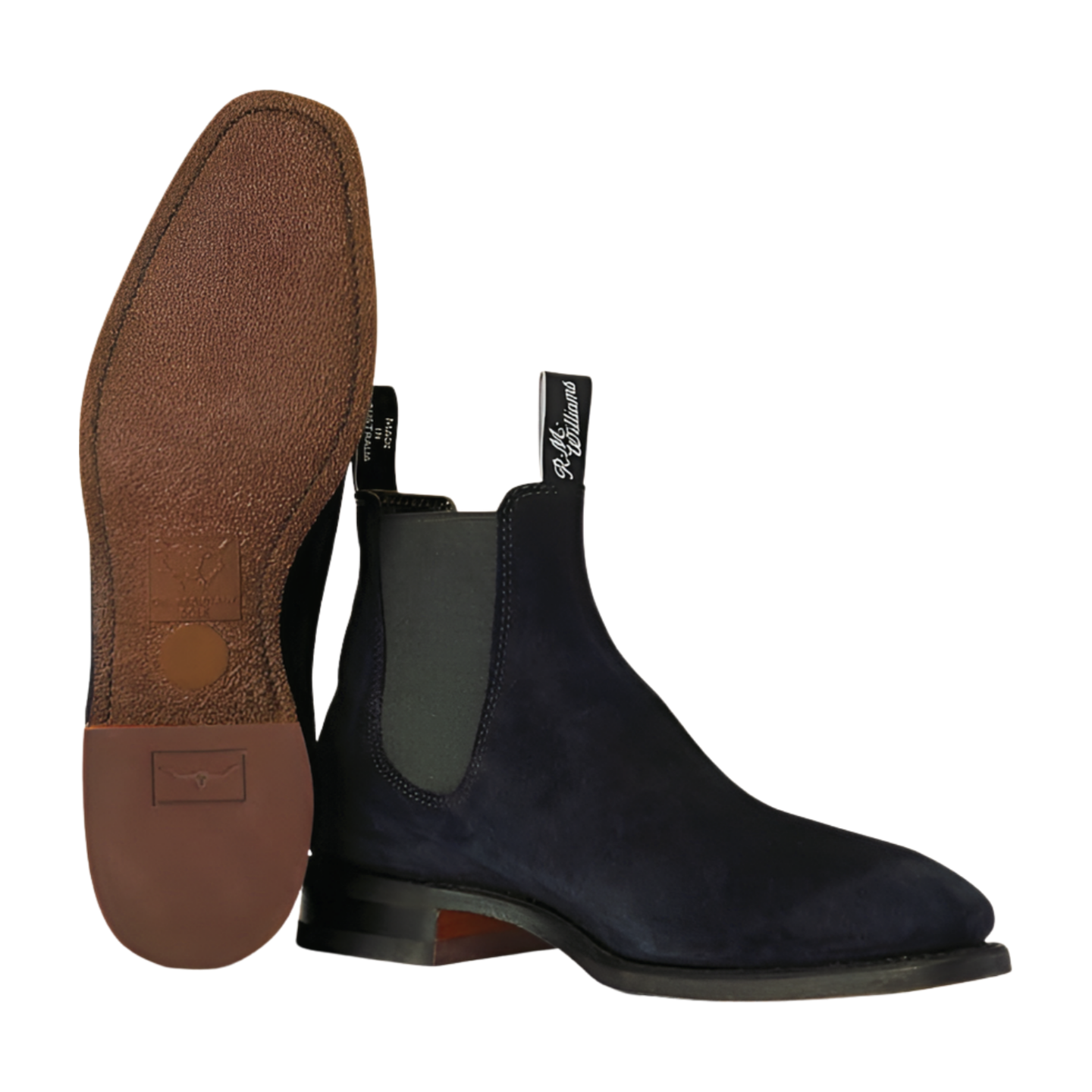 R.M. Williams Comfort Craftsman – Midnight Navy Suede - Bild 2