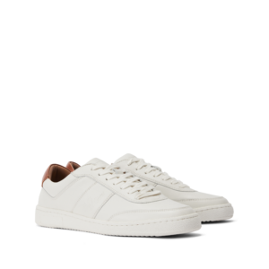 R.M. Williams Sandbar Sneaker - White Pebble Grain