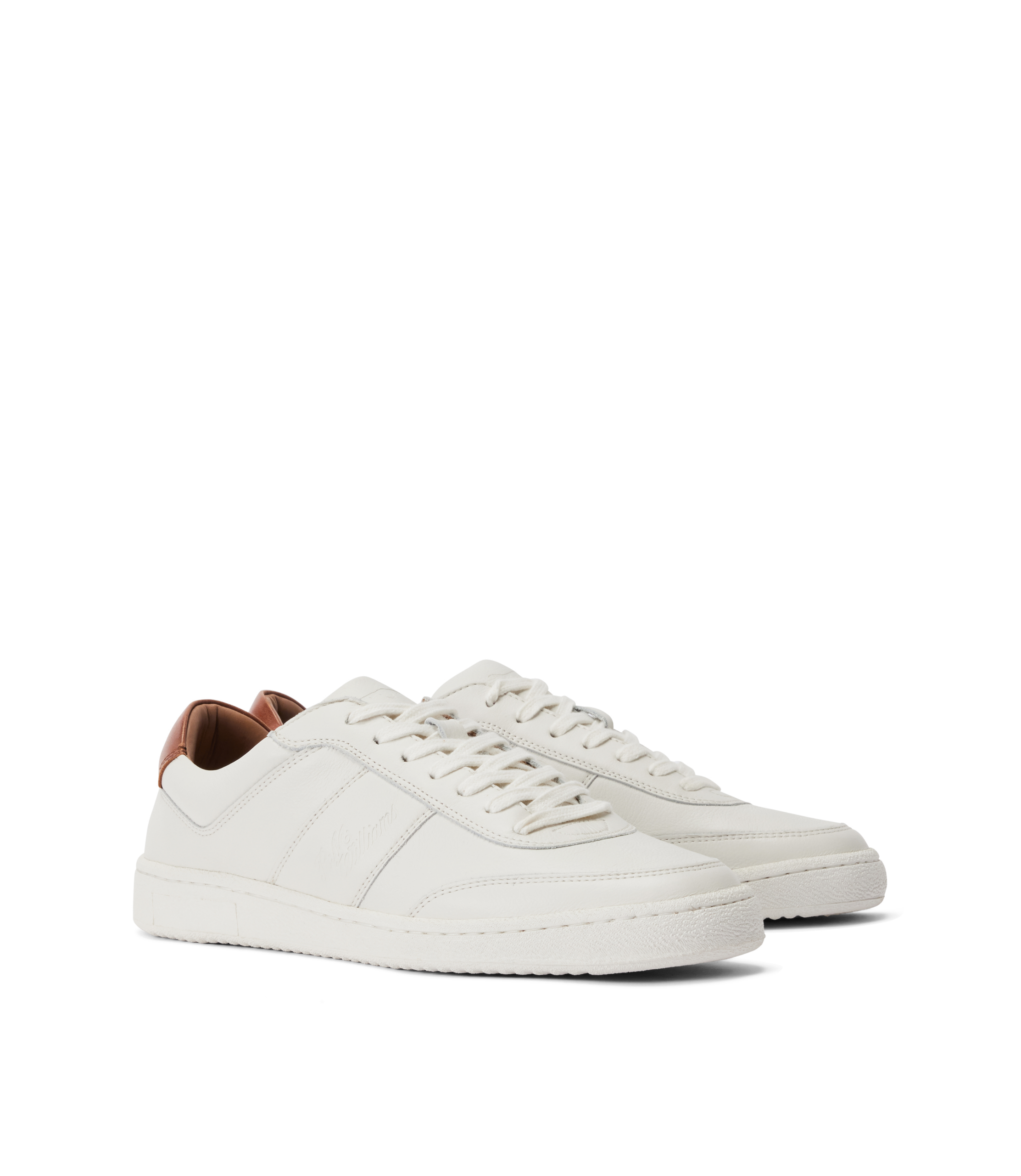 R.M. Williams Sandbar Sneaker - White Pebble Grain